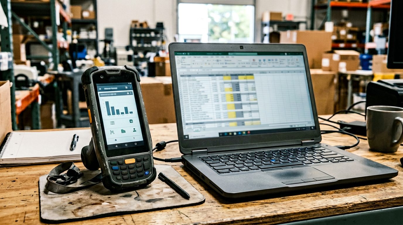 Термінал збору даних і робоче місце для інтеграції з обліковою системою